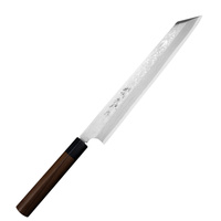 Hideo Kitaoka Shirogami Satin Nóż Kiritsuke 27 cm