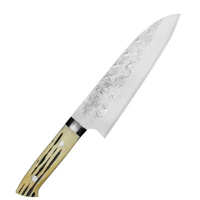 Takeshi SRS-13 Róg Jeleni Nóż Santoku 18 cm