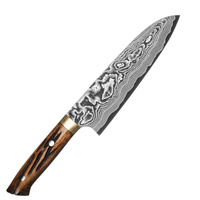 Takeshi Saji YBB Ręcznie kuty nóż Santoku 18 cm VG-10