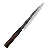 Hideo Kitaoka Shirogami Black Oktagon Nóż Yanagi 21 cm