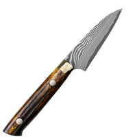 Takeshi Saji YBB Ręcznie kuty nóż do obierania 9 cm VG-10