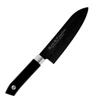 Satake Swordsmith Black Nóż Santoku 17 cm