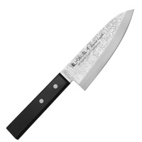 Satake Nashiji Black Pakka Nóż Deba 15,5 cm