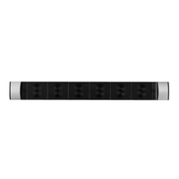 Bisbell Listwa Magnetyczna Soft Touch Czarna 34 cm